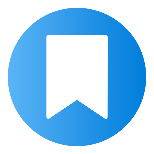 Bookmark Generic Flat Gradient icon