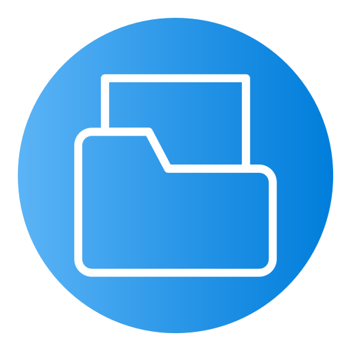 Folder Generic Flat Gradient icon