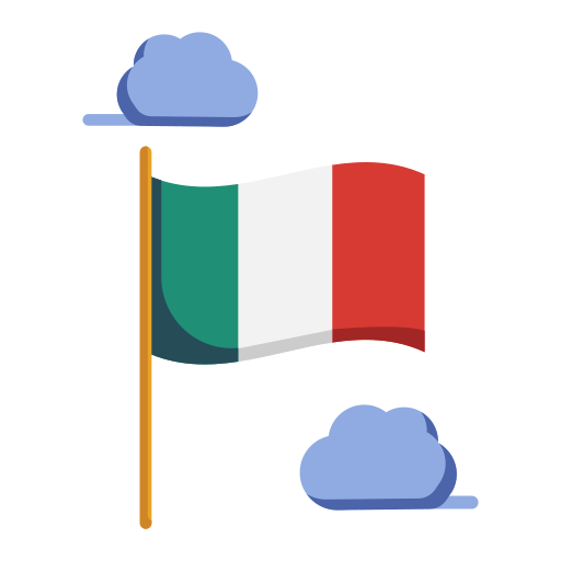 drapeau italien Icône gratuit drapeau italien Icône gratuit