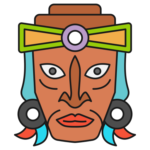 Tribal Generic Outline Color icon