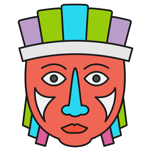 Tribal Generic Outline Color icon