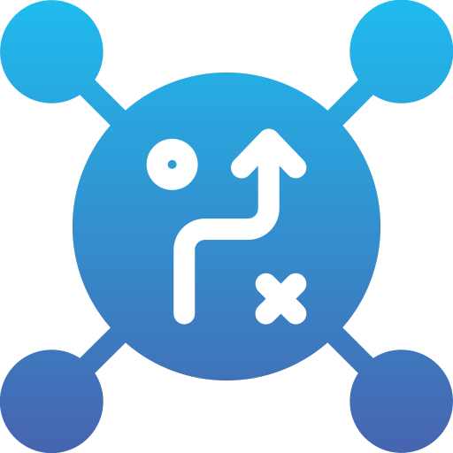 Маркетинговая стратегия бесплатно иконка