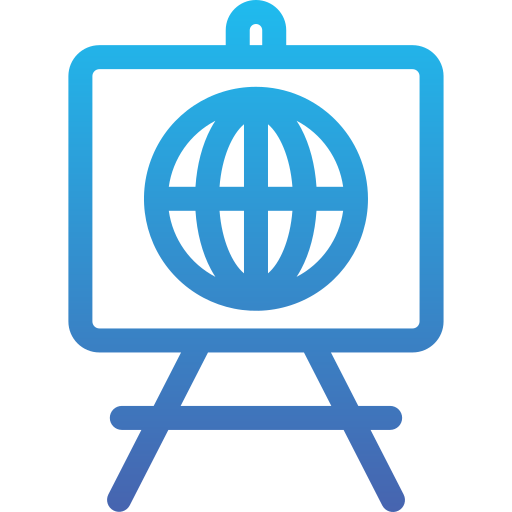 estrategia de mercadeo icono gratis