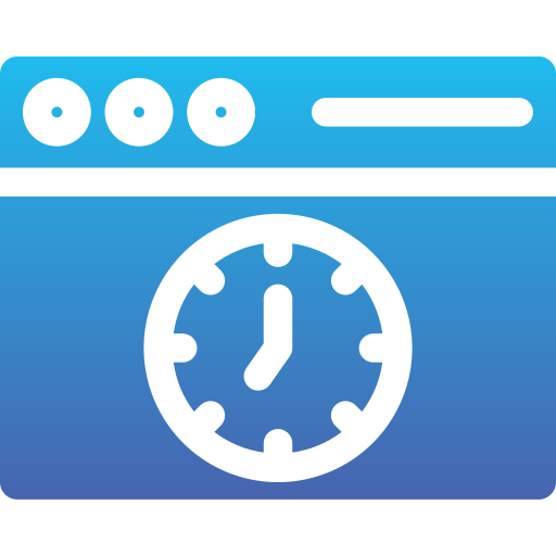 Time Generic Flat Gradient icon