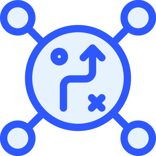 Маркетинговая стратегия бесплатно иконка