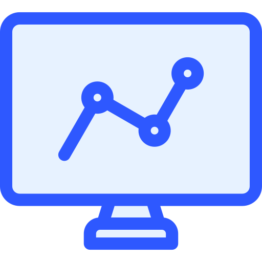 Analytics Generic Blue icon