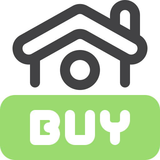 comprar casa icono gratis