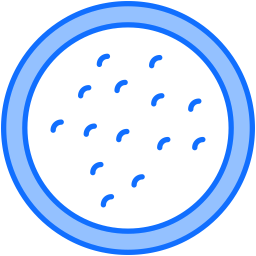 placa de petri icono gratis