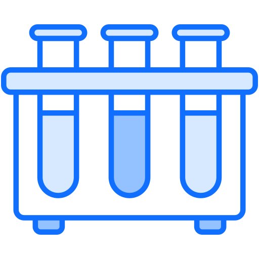 Test tubes Generic Blue icon