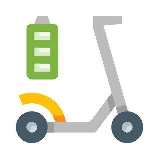 scooter electrico icono gratis