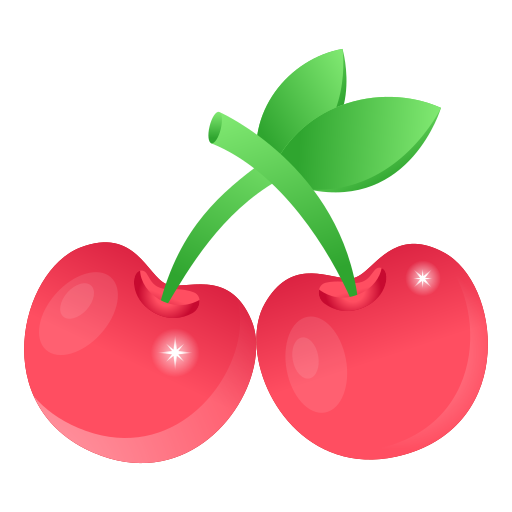 Cherries Generic Flat Gradient icon