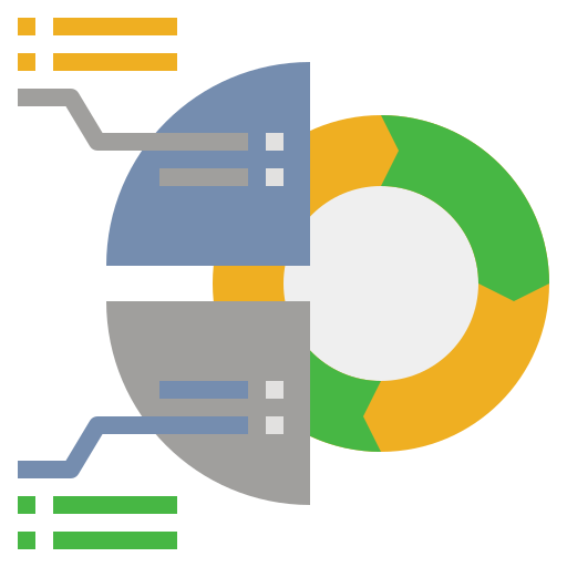 Market share Generic Flat icon