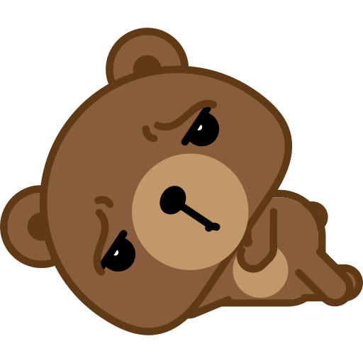 oso de peluche gratis sticker