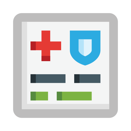 registros médicos icono gratis