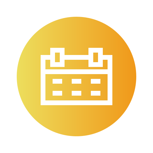 Calendar Generic Flat Gradient icon