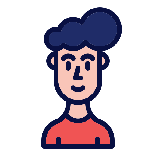 Man Generic Outline Color icon