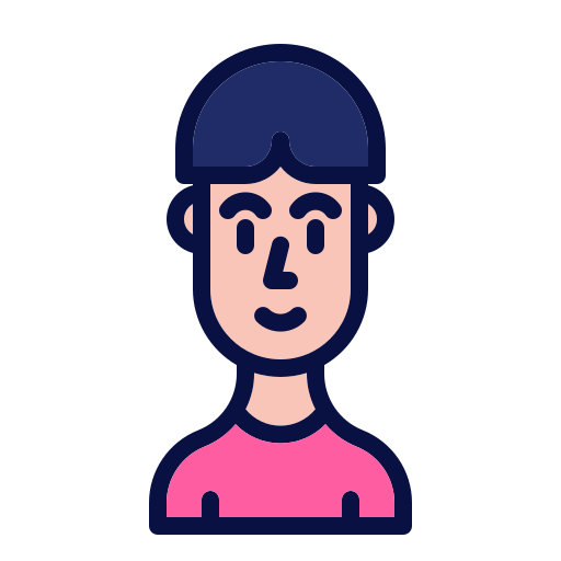 Man Generic Outline Color icon