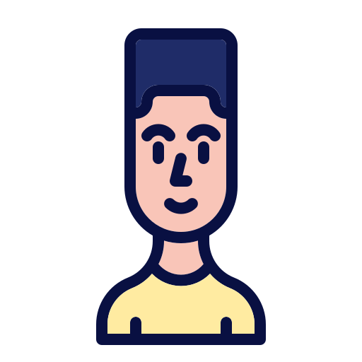 Man Generic Outline Color icon