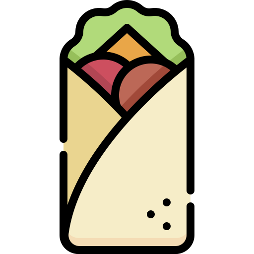 burrito icono gratis