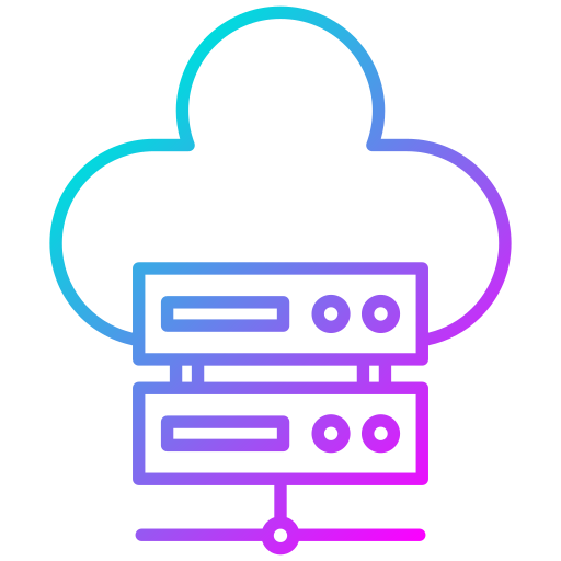 servidor en línea icono gratis