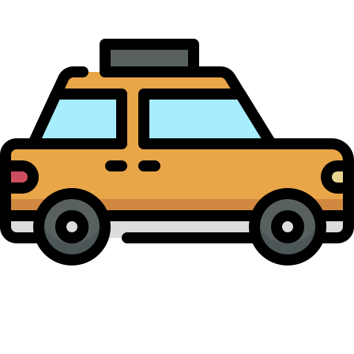 táxi grátis ícone