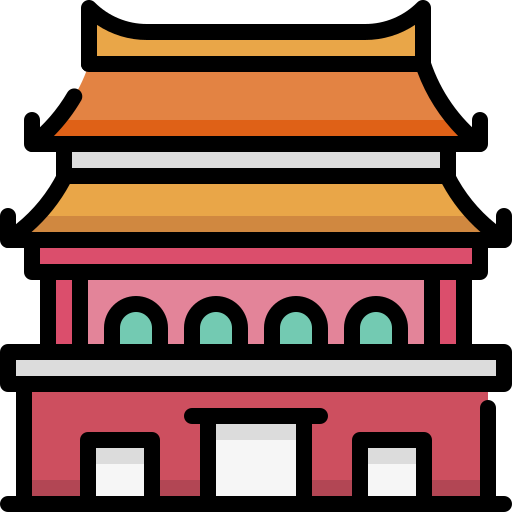 Forbidden city - Free monuments icons