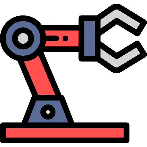 Robot Detailed Rounded Lineal color icon