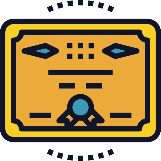 certificado icono gratis