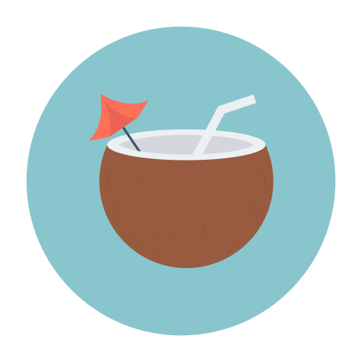 Coconut free icon Coconut free icon