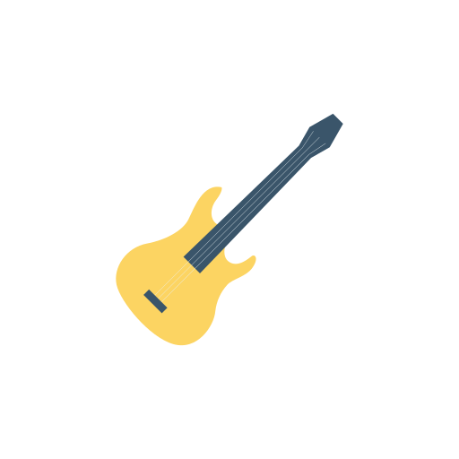 guitarra icono gratis