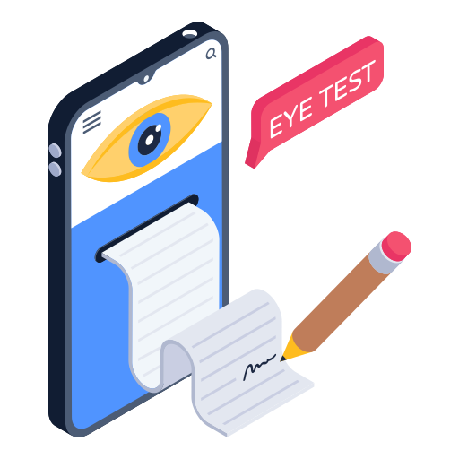 examen de ojos icono gratis