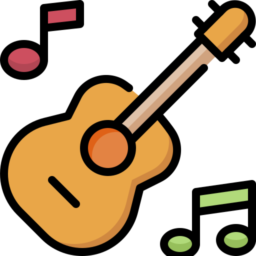 guitare acoustique Icône gratuit