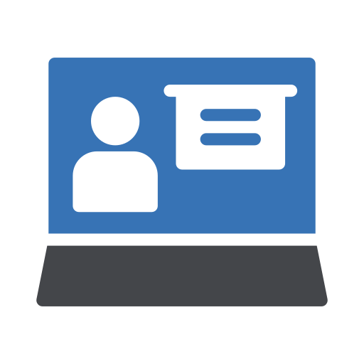 Video lecture free icon Video lecture free icon