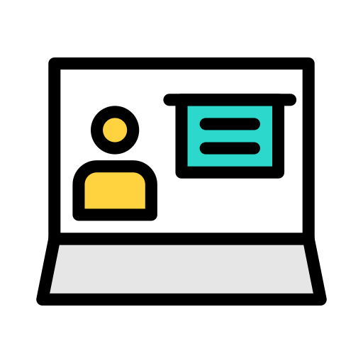 Video lecture free icon Video lecture free icon