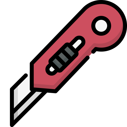 cuchillo cortador icono gratis