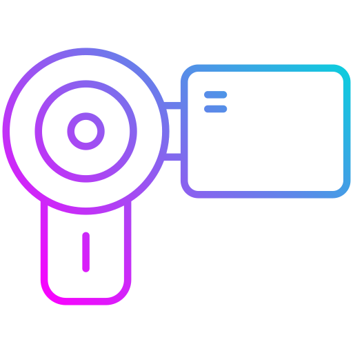 camara de video icono gratis