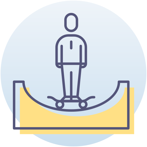 Skating free icon