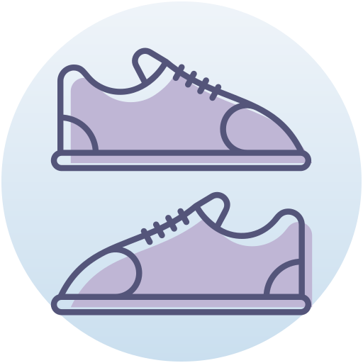 zapatillas icono gratis
