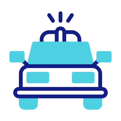 Полицейская машина бесплатно иконка