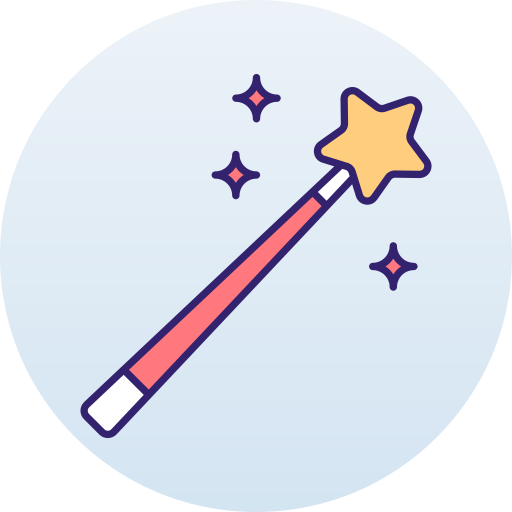 Magic wand free icon