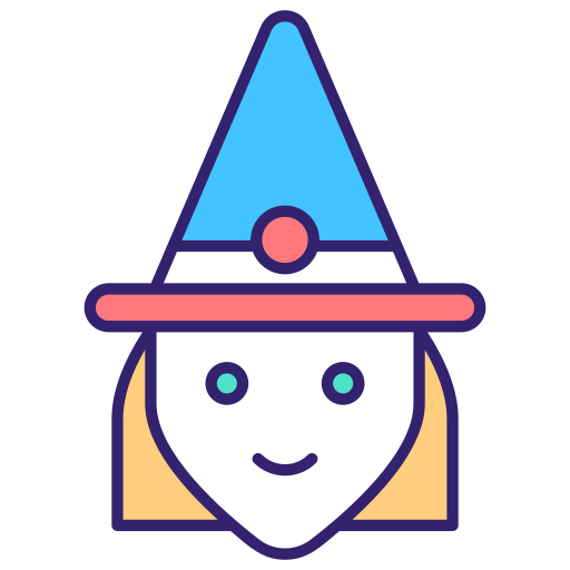 bruja icono gratis