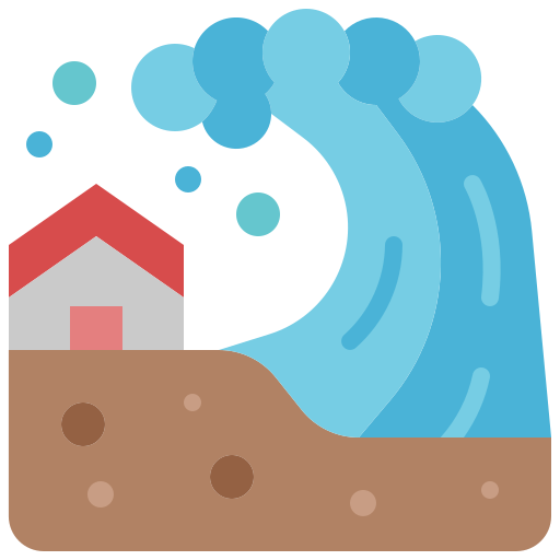 tsunami icono gratis