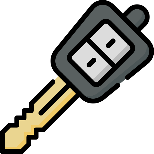 Car key Generic Outline Color icon