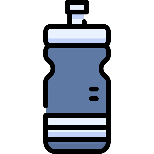 Water bottle Generic Outline Color icon