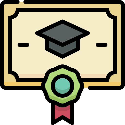 diploma icono gratis