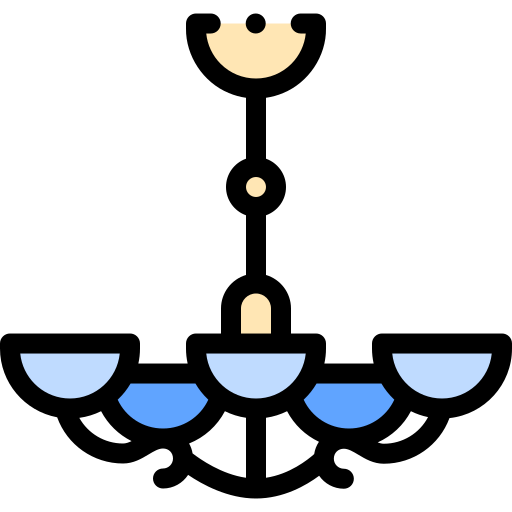 샹들리에 무료 아이콘