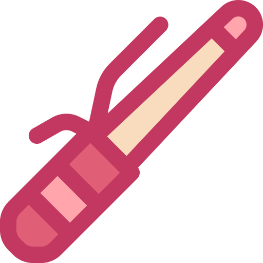 plancha rizadora icono gratis