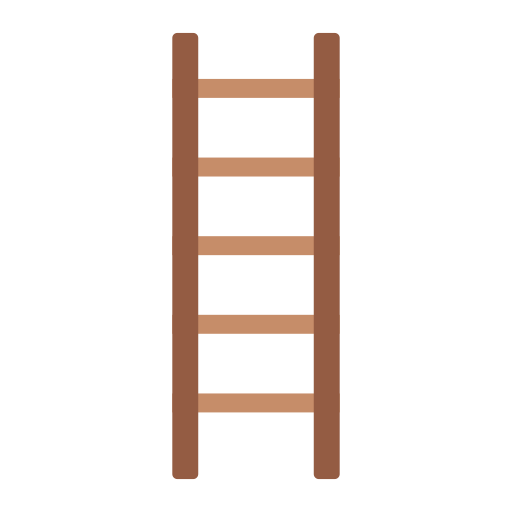 escalera icono gratis