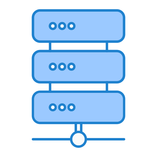 almacenamiento de datos icono gratis