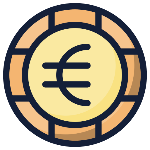 euro icono gratis